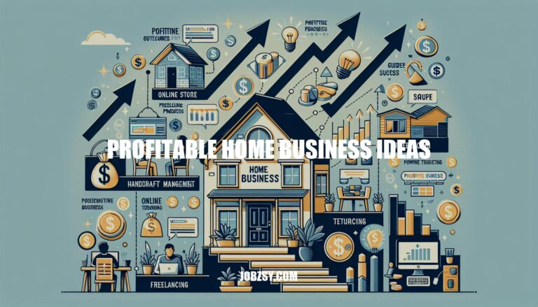 Profitable Home Business Ideas: A Guide to Success