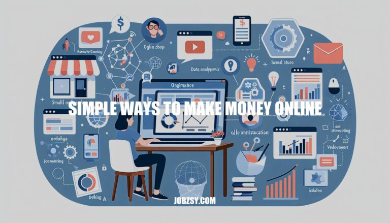 Simple Ways to Make Money Online